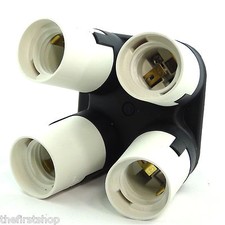 Portalampada Quadruplo