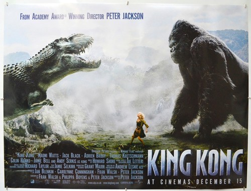 King kong original quad - (2005),