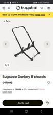 Bugaboo Donkey 5 telaio nero