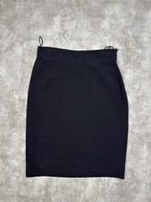 Gonna donna Moschino Couture nera a pennellata taglia Us10 