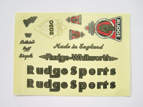Set decalcomanie adesivi - set, rudge