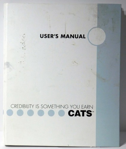 Sviluppo audio cats manuale - cats,