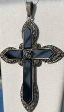 Antique Onyx And Marquise