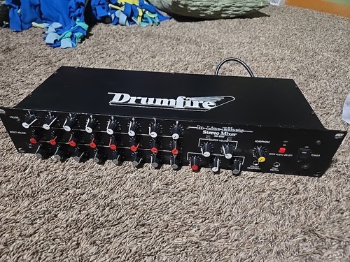 Drumfire 8000 mixer stereo - mixer,
