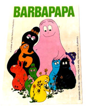 BARBAPAPA ADESIVO VINTAGE RARO 1976 (?) COMPLETO