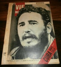 VIE NUOVE # 43 - 1961 - CUBA CASTRO COCKY MAZZETTI MIRANDA MARTINO LANDO FIORINI