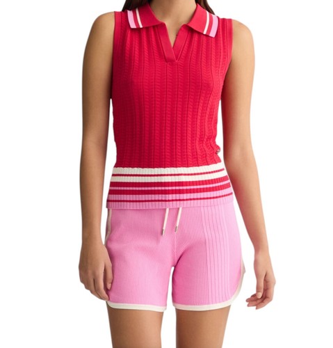 Maglia smanicata donna - donna, rosso