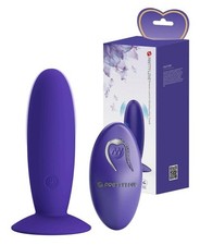 Vibratore anale in silicone