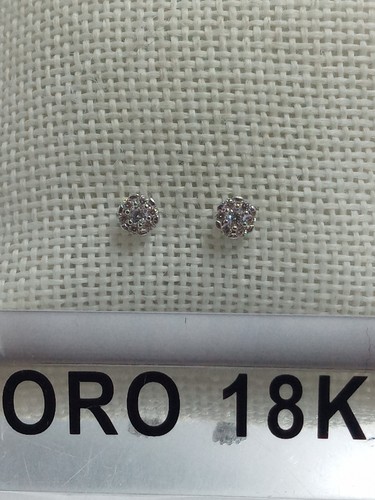 Orecchini oro bianco 750 - , 18