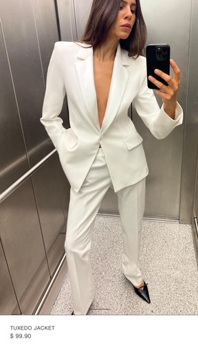 Tuta zara smoking pantalone - tuta,