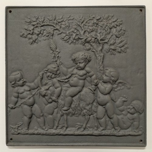 Piastra per camino - piastra, ghisa