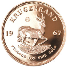 Moneta oro anni krugerrand - 50,
