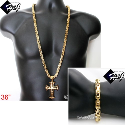 Collana bracciale acciaio - collana, 36"