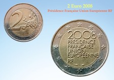 Moneta 2 euro 2008 francia