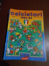 ALBUM FIGURINE CALCIATORI-1981-82- RIPRODUZIONE DELL'UNITA' 