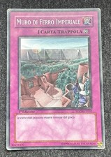 ⭐️Yu-Gi-Oh “ Muro Di Ferro Imperiale ” SDZW-IT032 30459350 1st Edition⭐️