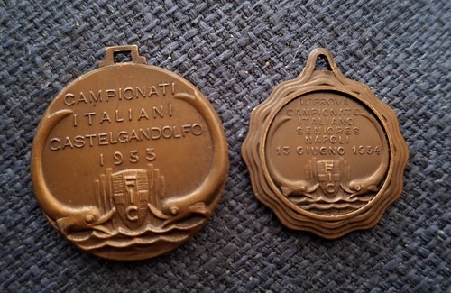 Medaglia canottieri anni 2 - anni, 50,