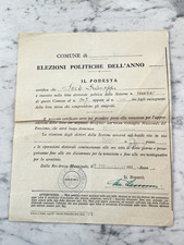 SCHEDA ELETTORALE ELEZIONI