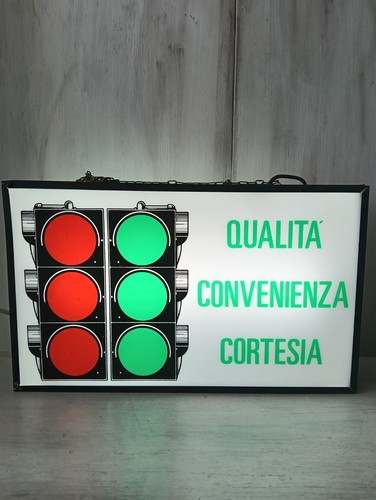 Insegna luminosa vintage - insegna,