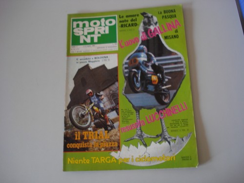Motosprint 1980 prova test - motosprint,