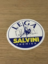 Autografo Matteo Salvini Lega