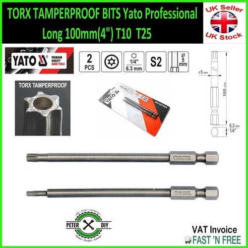 Sicurezza torx punta lunga - torx,