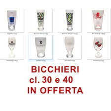 Bicchieri calici Birra cl 30/40 da collezione Guinness Beck's ecc pub bar # 4