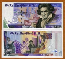 De La Rue GIORI, Test /