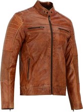 Giacca Moto Uomo Pelle di