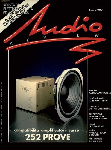 Rivista audio review annate - audio,