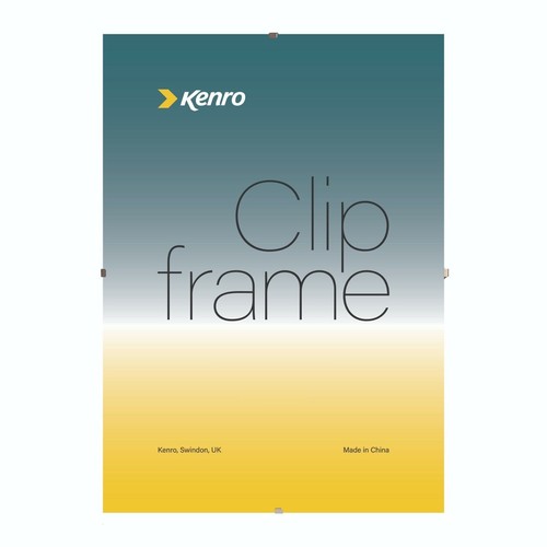 Cornice clip vetro kenro per - cornice,