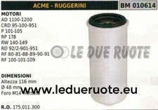 175011300 FILTRO OLIO MOTORE