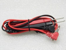 Jeu de pointe de touche fine 2mm pour mesure (1 rouge +1 noir) fiches banane 4mm