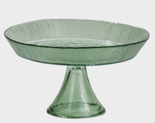 Alzata Vetro Ekol Verde Brandani 91233