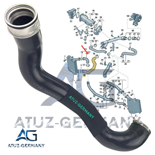 Tubo turbo originale per - tubo, ag®