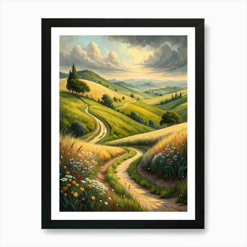 Quadro dipinto olio stile - ad,
