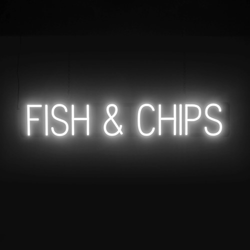 Insegna spellbrite fish - insegna,