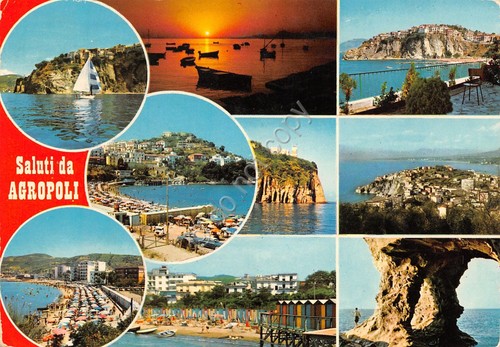 Cartolina agropoli vedute - cartolina,