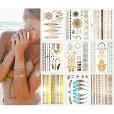 12 Tatuaggi Temporanei Hennè