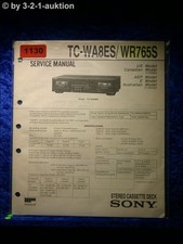 Manuale Di Servizio Sony TC