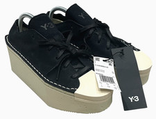 Nuovissime ed etichette / nere Adidas Y-3 Kyasu Lo Yohji Yamamoto - Uomo UK 6.5, US 7