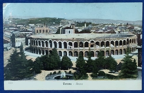 Arena verona cartolina - arena,