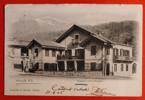 Cartolina cuneo valle - cartolina,