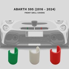 Per Abarth Copri Griglia Anteriore | 595 Serie 4 (2016-2024) | Tricolore Italiano