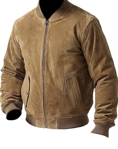 Giubbotto bomber uomo pelle