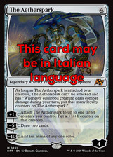 MTG THE AETHERSPARK EXC - LA SCINTILLA D'ETERE 231 - DFT - MAGIC