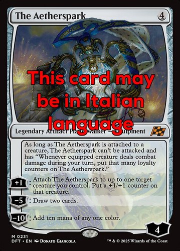 Mtg the aetherspark - the,