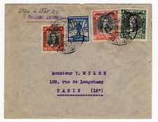 Cile 1930 posta aerea Santiago