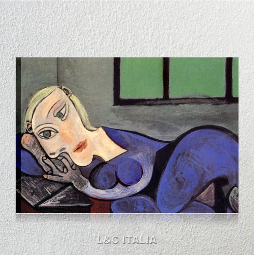 Picasso donna sdraiata - donna, quadro