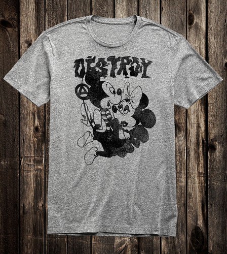 Shirt maglietta retrò punk - t-shirt,